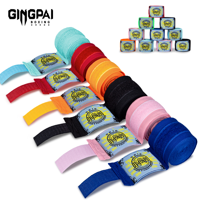 Boxing Glove Set - 1 คู่ 1.5/3/5M ผ้าฝ้ายผ้าพันคอมวยกีฬา Sanda Kick