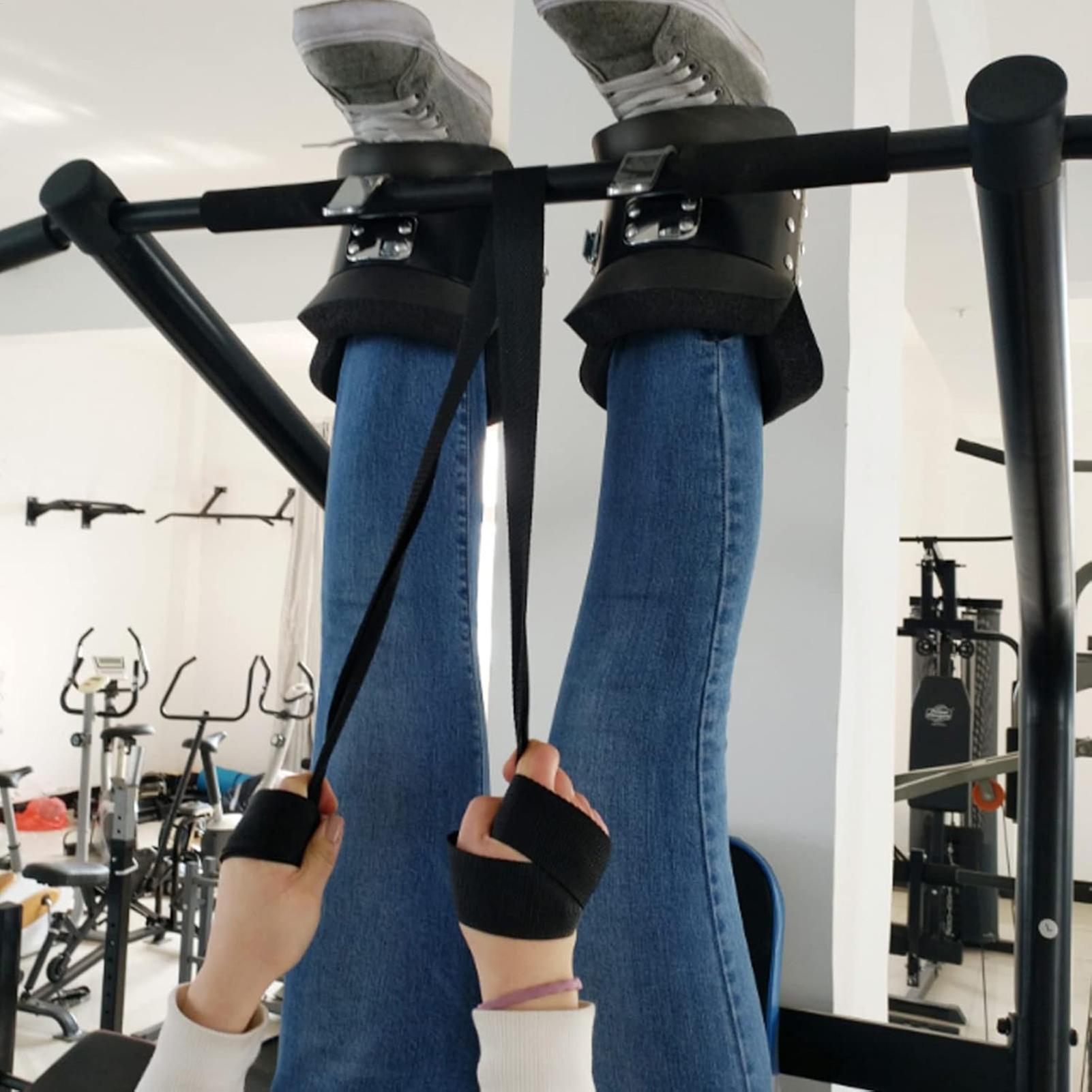 Sports Equipment Meaning - รองเท้าบูทแบบแขวน 1 คู่ สำหรับออกกำลังกายที่บ้าน ป้องกันการกลับหัว อุปกรณ์ฝึกความแข็งแรง