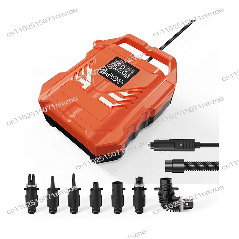 Sports Equipment Air China - ปั๊มลมไฟฟ้า 12V สำหรับอุปกรณ์กีฬาทางน้ำ ABS กระดานโต้คลื่นและกระดานยืนพาย