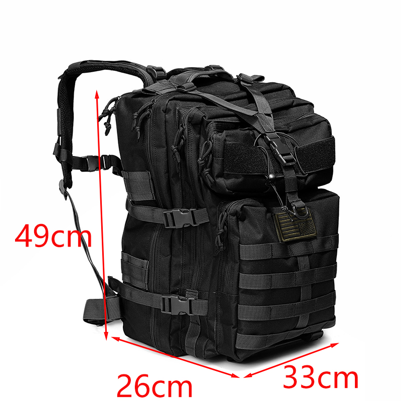 Sports Equipment Air China - กระเป๋าเป้สะพายหลังผ้าอ็อกซ์ฟอร์ดกันน้ำความจุขนาดใหญ่อุปกรณ์ปีนเขาอเนกประสงค์กระเป๋าตั้งแคมป์กีฬาฟิตเนสกระเป๋าเป้สะพายหลัง