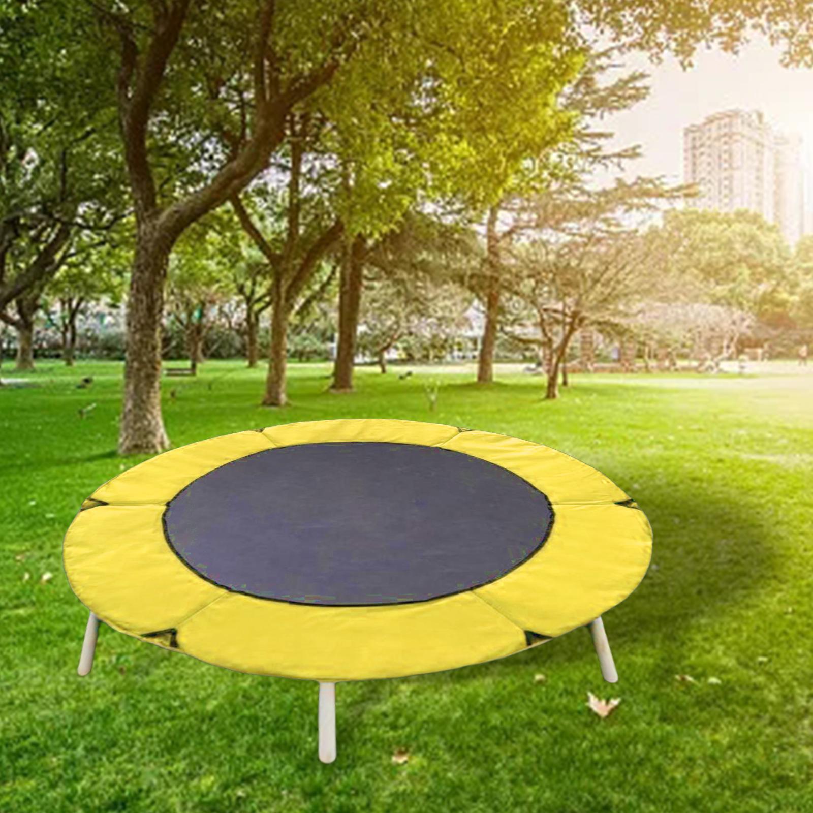 แผ่นปิดขอบแทรมโพลีนสำหรับกลางแ - Trampoline Spring Cover บทวิจารณ์และราคา