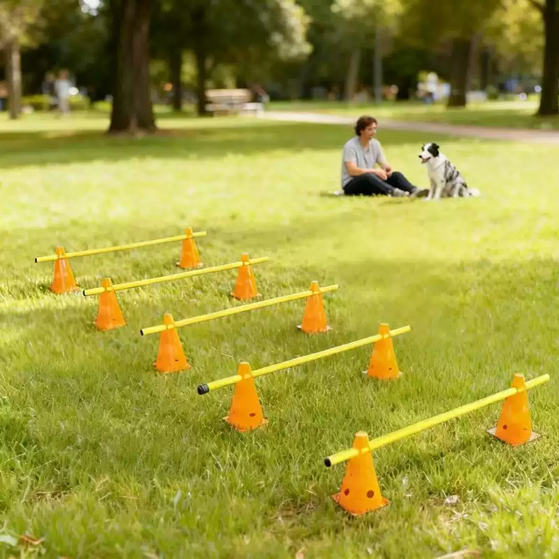ชุดอุปกรณ์ฝึกความคล่องตัวสำหรั - Agility Hurdle Set บทวิจารณ์และราคา