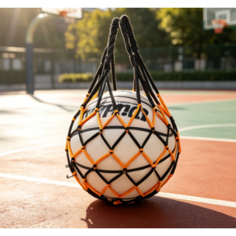 1 ชิ้น ถุงตาข่ายฟุตบอล ถุงเก็บ - Sports Equipment Outdoor Storage บทวิจารณ์และราคา