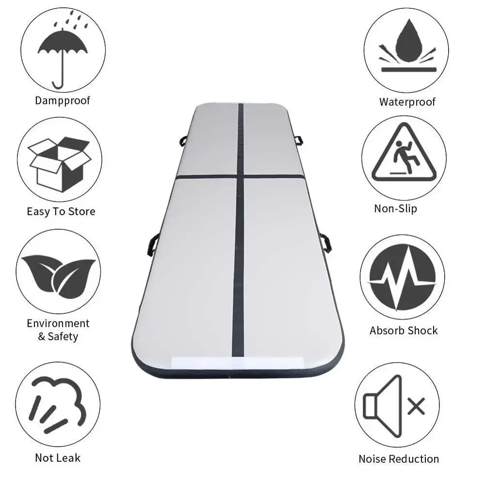 2 เมตรยิมนาสติก Air Track Tumb - Tumbling Air Track บทวิจารณ์และราคา