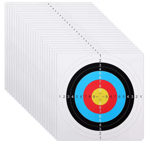 เป้ากระดาษสำหรับยิงธนู ขนาด 40 - Archery Target Face บทวิจารณ์และราคา