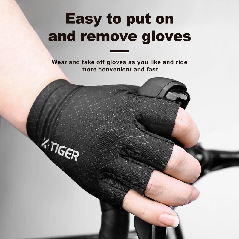 X-TIGER ถุงมือขี่จักรยานครึ่งน - Xin Sports Equipment บทวิจารณ์และราคา
