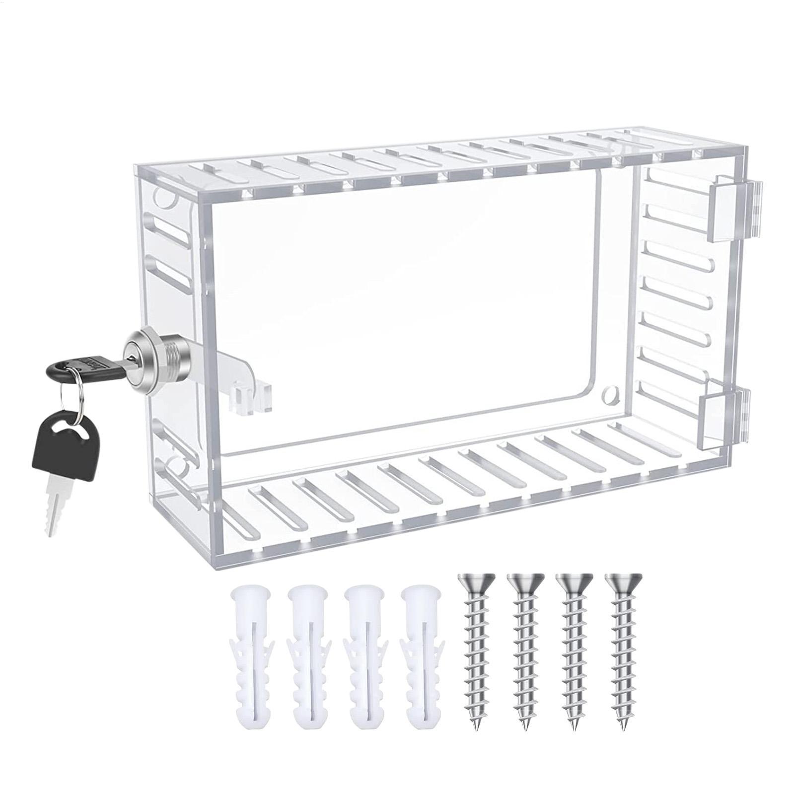 กล่องล็อคเทอร์โมสตัทแบบใส ขนาด - Sports Equipment Organizer Garage บทวิจารณ์และราคา