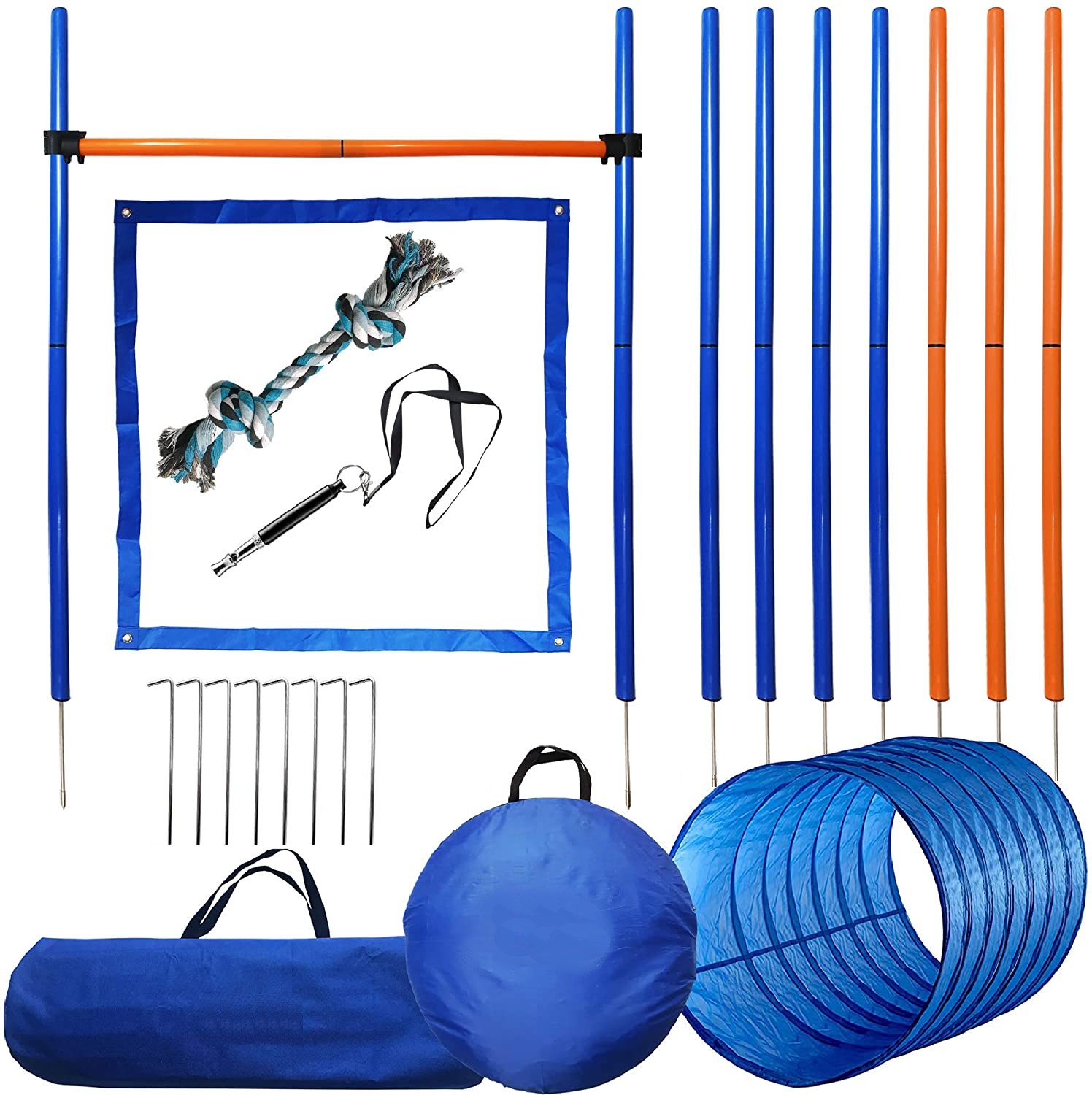 ชุดอุปกรณ์ฝึกความคล่องตัวสำหรั - Agility Hurdle Set บทวิจารณ์และราคา