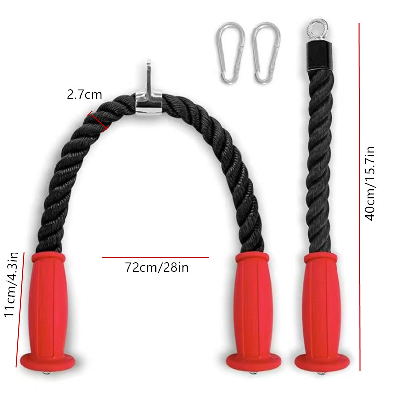 Ergonomic Tricep Ropes Non-Sli - Sports Equipment Meaning บทวิจารณ์และราคา