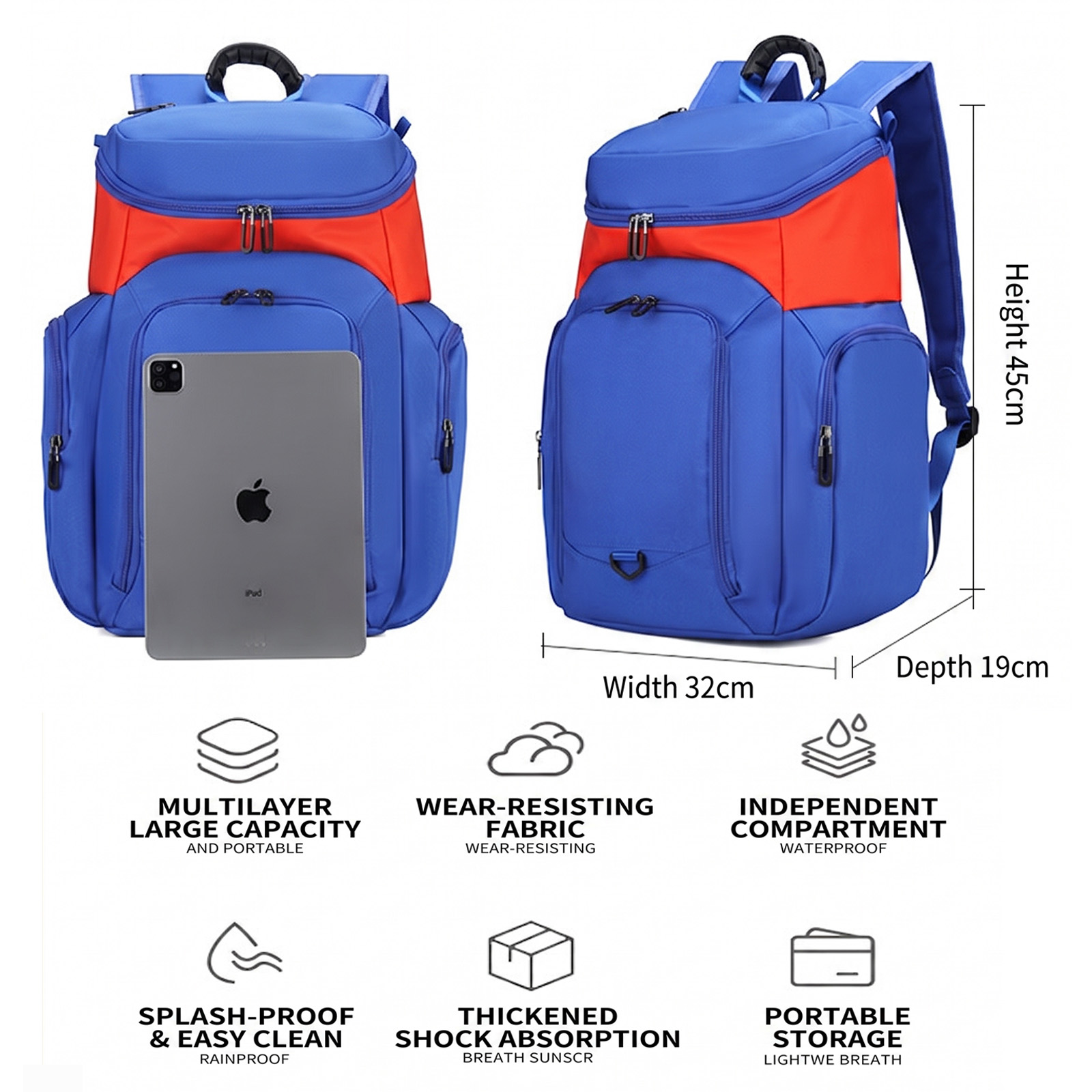 กระเป๋าสะพายไหล่อุปกรณ์ฟุตบอลบ - Sports Equipment Air China บทวิจารณ์และราคา
