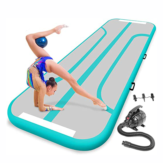 แผ่นรองลมสำหรับยิมนาสติกแบบเป่ - Tumbling Air Track บทวิจารณ์และราคา