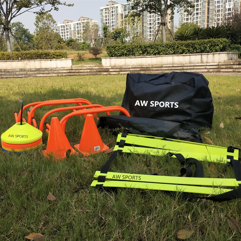 บันไดฝึกความคล่องตัวและกรวยสำห - Agility Hurdle Set บทวิจารณ์และราคา