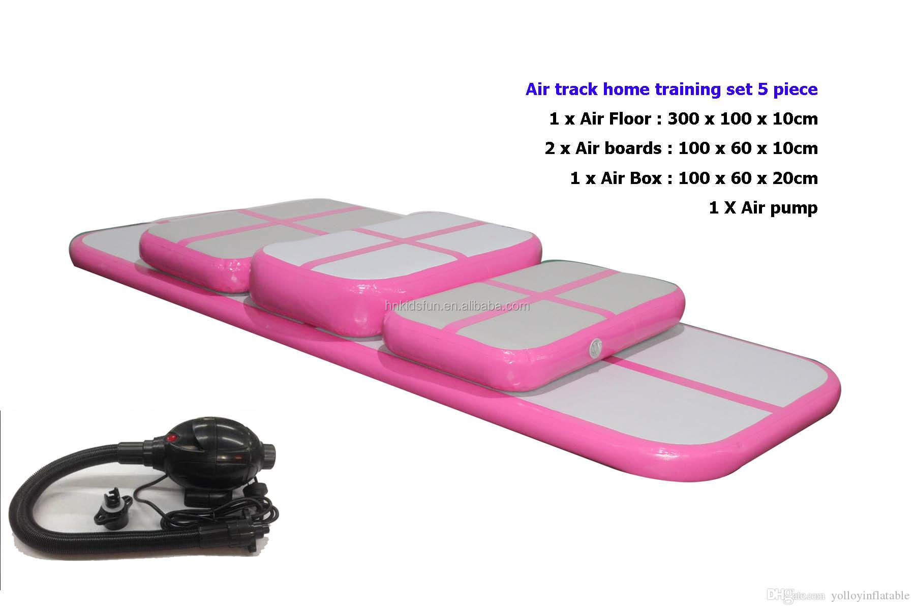 แผ่นรองออกกำลังกายเป่าลม Airtr - Tumbling Air Track บทวิจารณ์และราคา