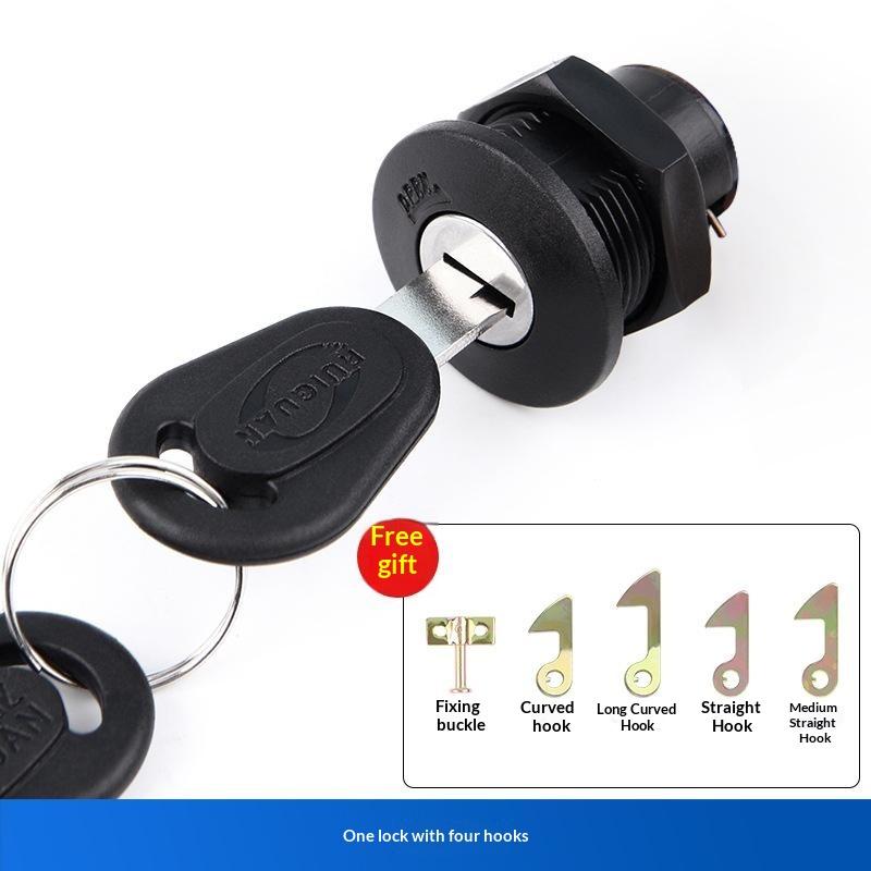 1 ชุด (1 ตัวล็อค+2 กุญแจ+4 ตะข - Sports Equipment Organizer Garage บทวิจารณ์และราคา