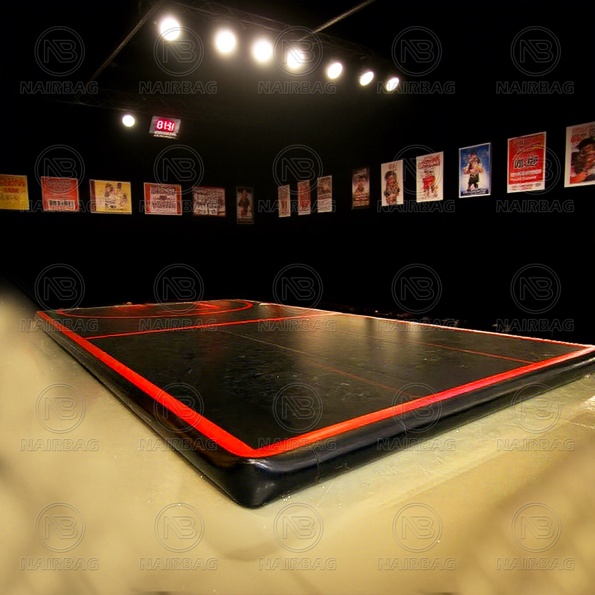 แผ่นรองออกกำลังกายแบบเป่าลมสำห - Tumbling Air Track บทวิจารณ์และราคา