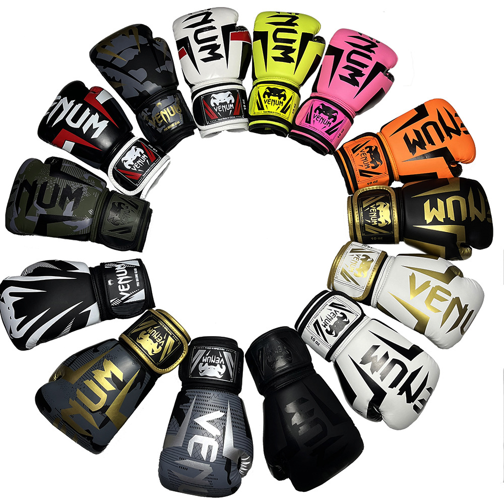 ถุงมือคิกบ็อกซิ่งหนัง PU ถุงมื - Boxing Glove Set บทวิจารณ์และราคา