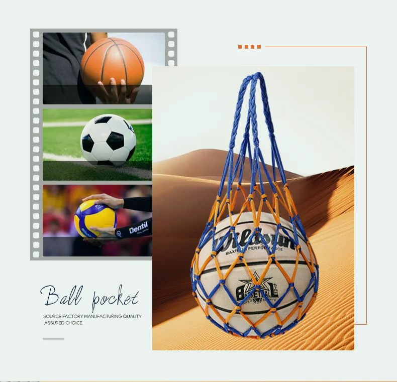 1PC ฟุตบอลสุทธิกระเป๋าไนลอน Bo - Sports Equipment Outdoor Storage บทวิจารณ์และราคา