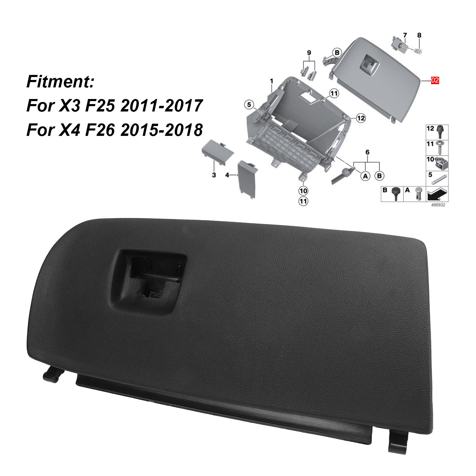 รถกล่องถุงมือฝาปิด 51166839000 - Sports Equipment Organizer Garage บทวิจารณ์และราคา