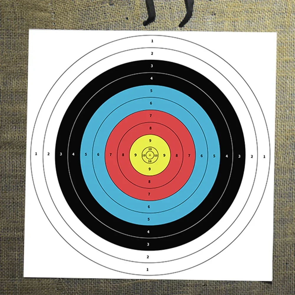 กระดาษเป้าธนูแบบมืออาชีพ 10 ชิ - Archery Target Face บทวิจารณ์และราคา