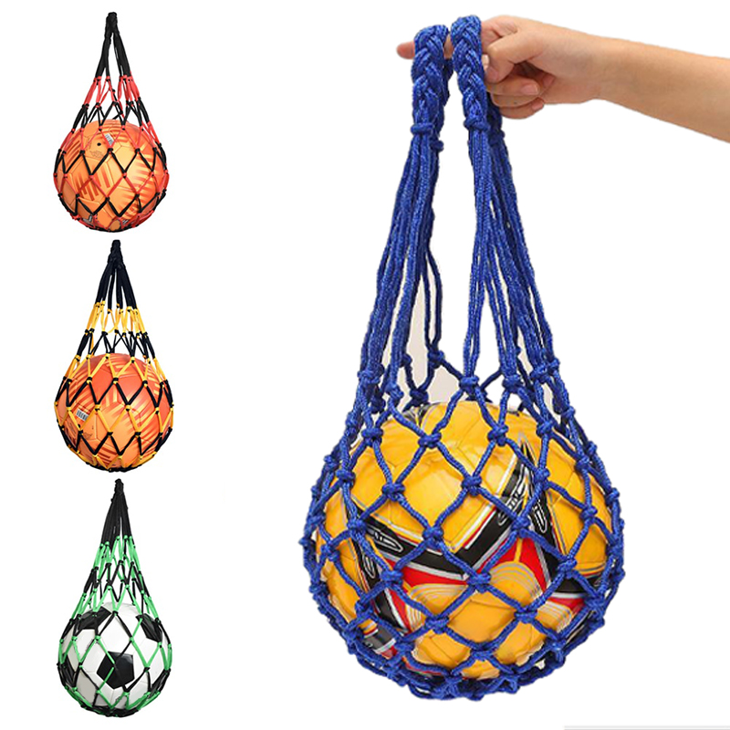 ถุงตาข่ายไนลอนเก็บลูกได้หนาพกพ - Sports Equipment Outdoor Storage บทวิจารณ์และราคา
