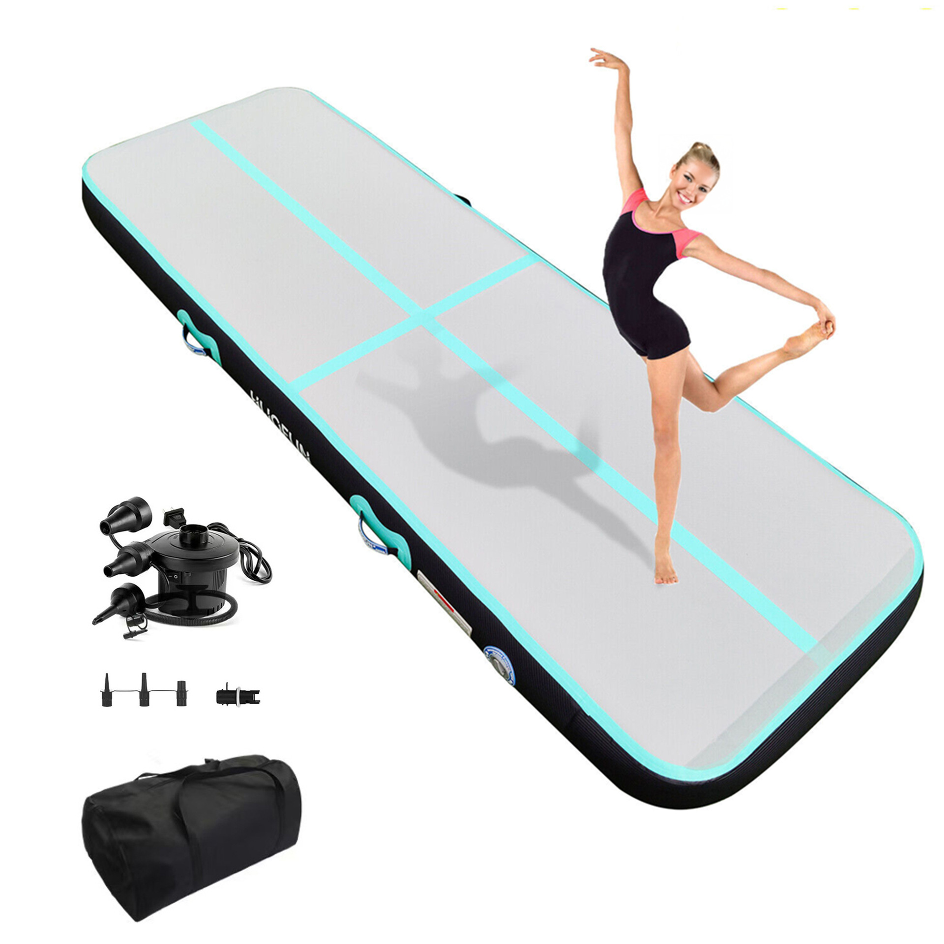 แผ่นรองออกกำลังกายแบบเป่าลม Ai - Tumbling Air Track บทวิจารณ์และราคา