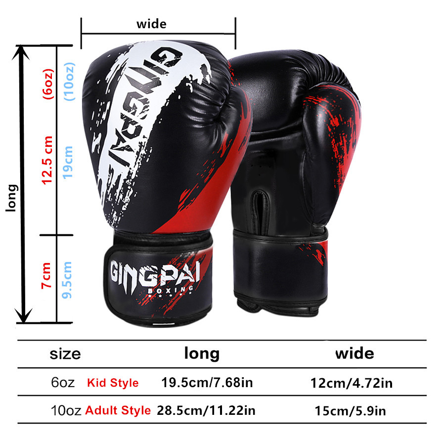 1 คู่ ถุงมือชกมวยสำหรับผู้ใหญ่ - Boxing Glove Set บทวิจารณ์และราคา